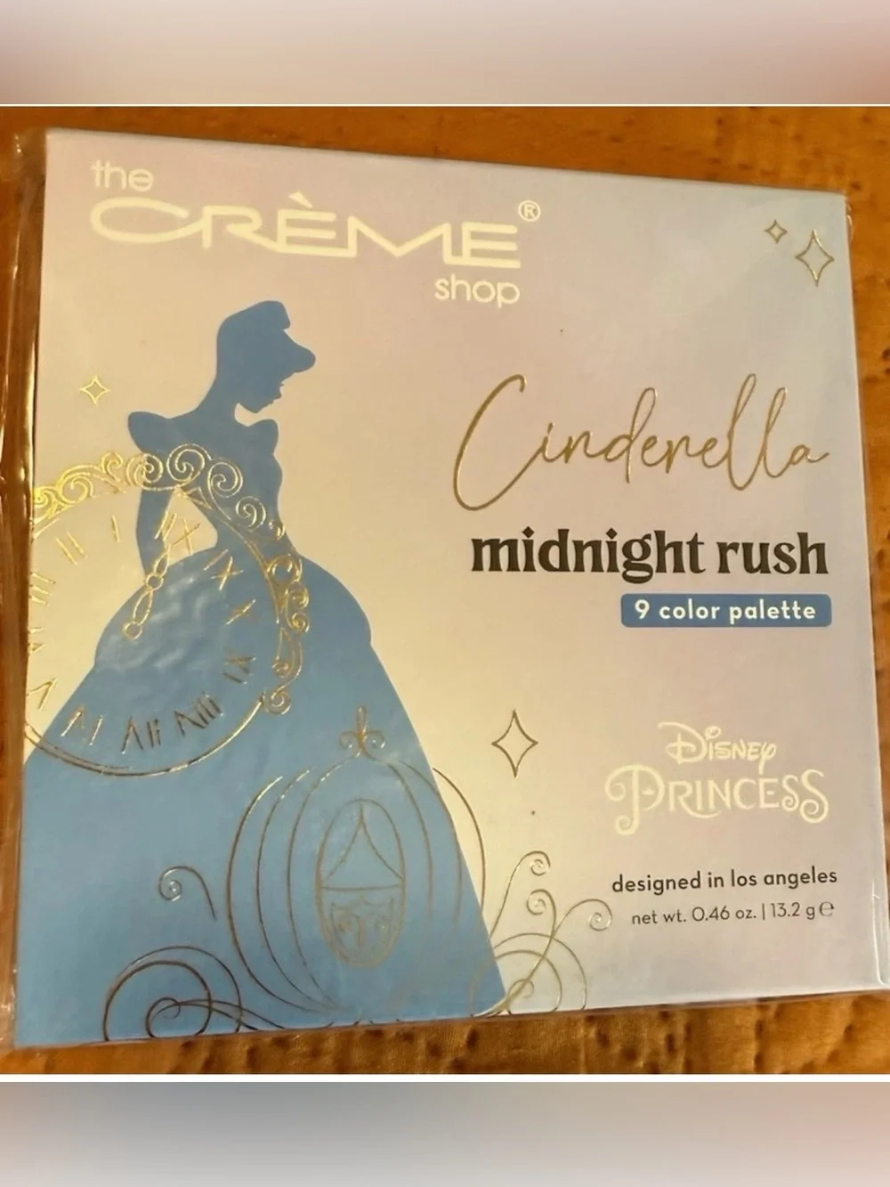 The Creme Shop Disney Princess Eyeshadow Palette Bundle Belle Cinderella NWT